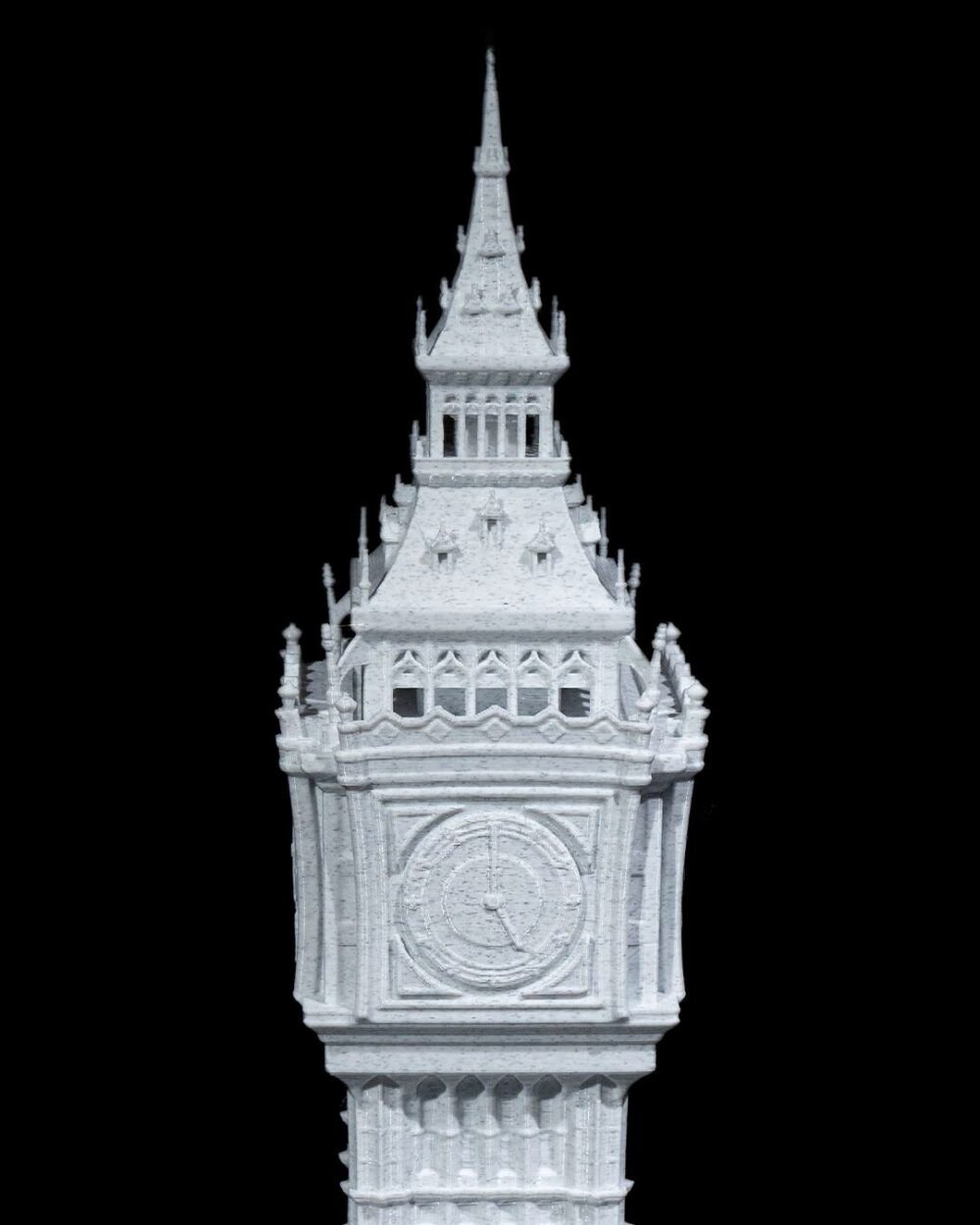 Stunning replica statue of Big Ben with intricate detailing, featured on a product page for home decor and collectible items.